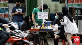 Sepi Pemburu Takjil Benhil di Hari Pertama Ramadan 1442 H