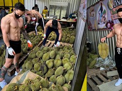 Penuh Pria Tampan, Toko Durian di Thailand Ini Laris Manis