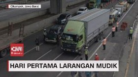 VIDEO: Hari Pertama Larangan Mudik