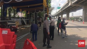 Hari Pertama, Pos Pemeriksaan Mudik di Kota Bekasi Belum Siap