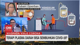 VIDEO: Keefektifan Terapi Plasma Darah Obati Pasien Corona