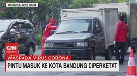 VIDEO: Pintu Masuk ke Kota Bandung Diperketat