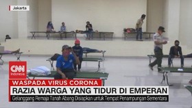VIDEO: Razia Warga Yang Tidur di Emperan
