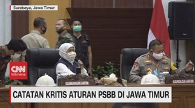 VIDEO: Catatan Kritis Aturan PSBB di Jawa Timur