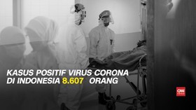 VIDEO: Update Corona 25 April, 8.607 Positif, Sembuh 1.042