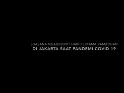 Sepi Ngabuburit di Jakarta Saat PSBB