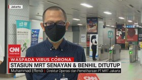 VIDEO: Stasiun MRT Senayan & Benhil Ditutup Selama PSBB