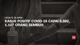 VIDEO: Per 26 April, Kasus Positif Covid-19 Capai Angka 8.882