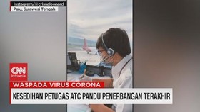 VIDEO: Petugas ATC Penerbangan Terakhir di Masa Pandemi