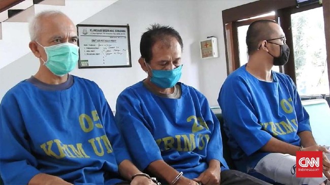 Tiga tersangka penolak jenasah covid-19 di Semarang dilimpahkan ke Kejaksaan