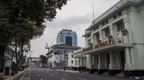 Warga Bubarkan Diri dari Jalan Asia Afrika Bandung, Lalu Lintas Padat