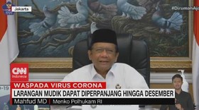 VIDEO: Larangan Mudik Dapat Diperpanjang Hingga Desember