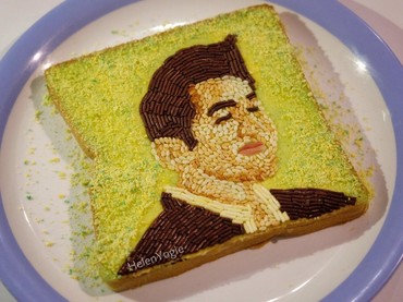 Wajahnya Jadi Gambar di Roti Meses, Chef Arnold: Taruh di Billboard