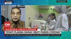 VIDEO: Terapi Plasma Darah Mulai Diterapkan di RS Rujukan