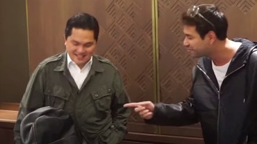 Kagetnya Raffi Ahmad Bongkar Isi Tas Menteri BUMN Erick Thohir, Apa Isinya?