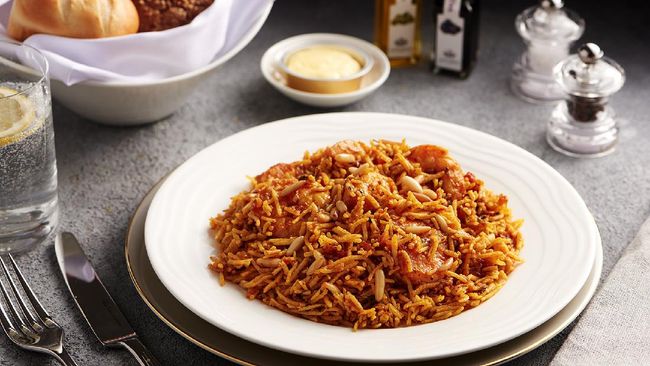 Signature Dish Prawn Machboos