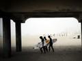 FOTO: Bosan di Rumah, Warga California Datangi Pantai