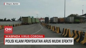 VIDEO: Polisi Klaim Penyekatan Arus Mudik Efektif