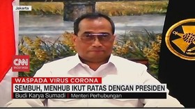 VIDEO: Sembuh, Menhub Ikut Ratas dengan Presiden
