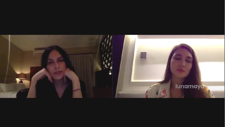 Luna Maya dan Sophia Latjuba