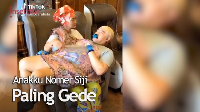 Inul Daratista Unggah Video Lucu, Sang Suami Dibuat Menjadi Bayi