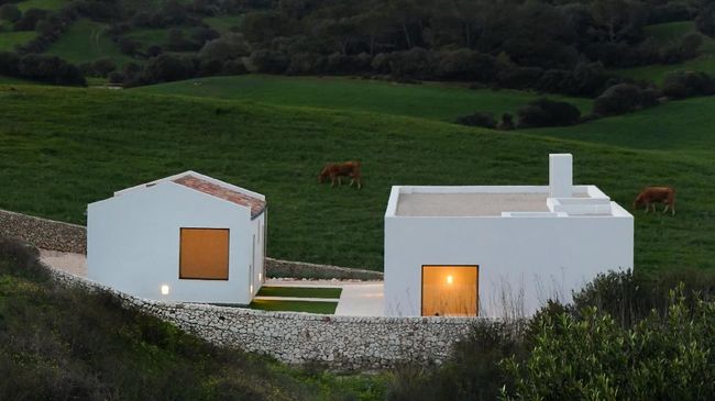  Rumah  Minimalis  Menorca Perpaduan Gaya  Mediterania  dan 