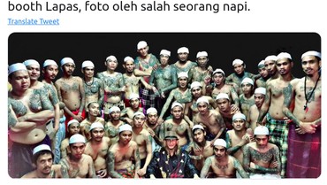 Heboh Foto Habib Bahar Dikelilingi Napi Bertato, Kalapas: Itu Foto Lama
