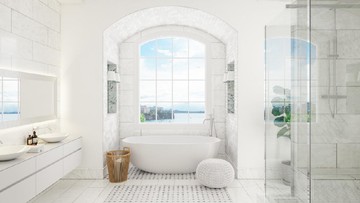Pilihan Desain Kamar Mandi Shower di Rumah Minimalis