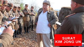 VIDEO: Kim Jong-Un Kirim Surat ke Pekerja Konstruksi