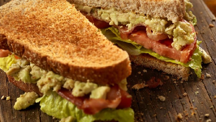 Avocado, BLT Sandwich -Photographed on Hasselblad H3D2-39mb Camera
