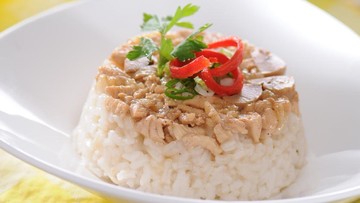RESEP NASI TIM CEKER AYAM DAN RESEP NASI TIM IKAN PEDA