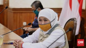 Khofifah Minta RS Jemput Bola Isi Ulang Oksigen Medis