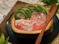 Ide Takjil Hari Ini: Pisang Ijo Khas Sulsel yang Lembut dan Segar
