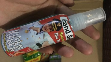 Heboh Hand Sanitizer Berstiker Bupati Klaten, Ini Klarifikasinya