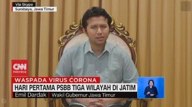VIDEO: Hari Pertama PSBB Tiga Wilayah di Jatim