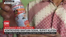 VIDEO: Kontroversi Bantuan Sosial Bupati Klaten