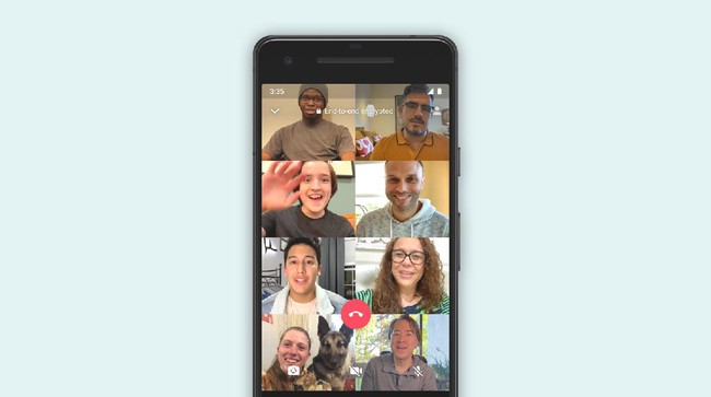 Fitur Video Call WhatsApp