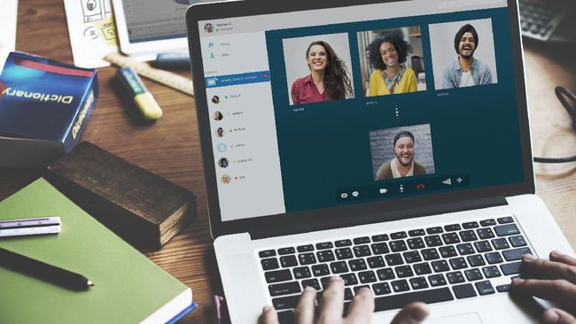 Video Call Facetime Chatting Communication Concept
