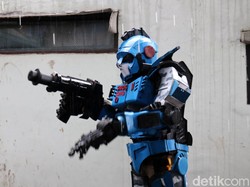 Ada Robot Covid-19 di Bandung, Siap Tertibkan Warga yang Nongkrong