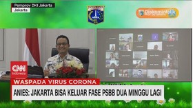 VIDEO: Anies: Jakarta Bisa Keluar Fase PSBB 2 Minggu Lagi