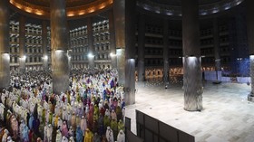 FOTO: Ramadan Sunyi di Istiqlal Kala Pandemi