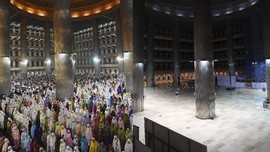 FOTO: Ramadan Sunyi di Istiqlal Kala Pandemi