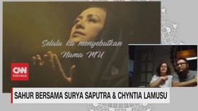img-title VIDEO: Sahur Bersama Surya Saputra & Chyntia Lamusu