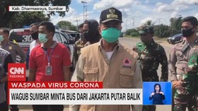 VIDEO: Wagub Sumbar Minta Bus Dari Jakarta Putar Balik