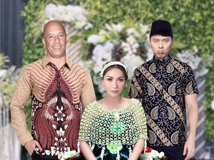 7 Potret Halu Tata Janeeta, Nikahi Hyun Bin hingga Dipeluk Tukul Arwana