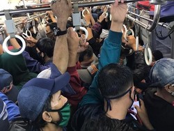 RK Ungkap 3 Penumpang KRL Bogor-Jakarta Positif Corona: PSBB Bisa Gagal