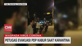 VIDEO: Petugas Evakuasi PDP Kabur Saat Karantina