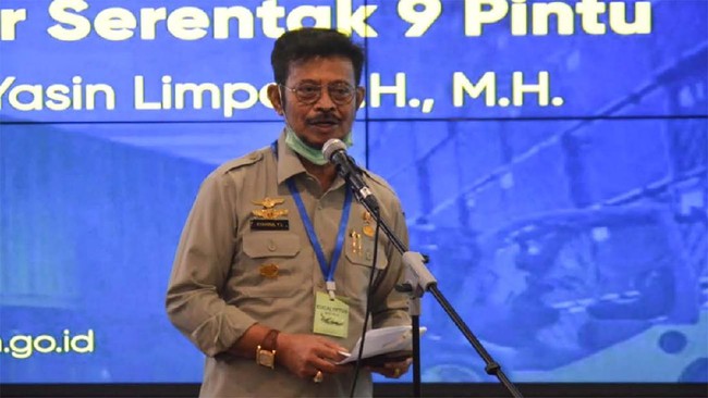 Menteri Pertanian Syahrul Yasin Limpo mengungkapkan panen raya akan berlangsung sepanjang Februari-Maret.