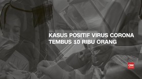 VIDEO: 30 April, Kasus Positif Covid-19 Lampaui 10 Ribu Orang