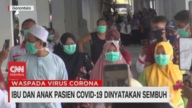 VIDEO: Ibu & Anak Pasien Covid-19 Dinyatakan Sembuh